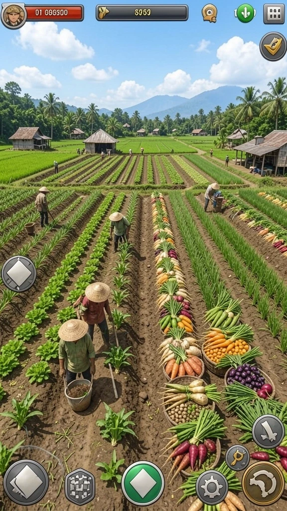 Karakter unik dengan kemampuan yang beragam.