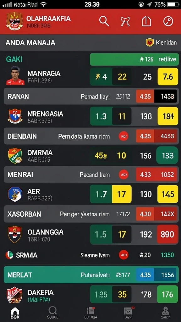 Fitur sosial untuk berinteraksi dengan pemain lain.