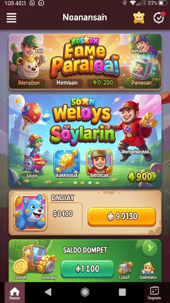 Screenshot menunjukkan aksi karakter utama yang menakjubkan.