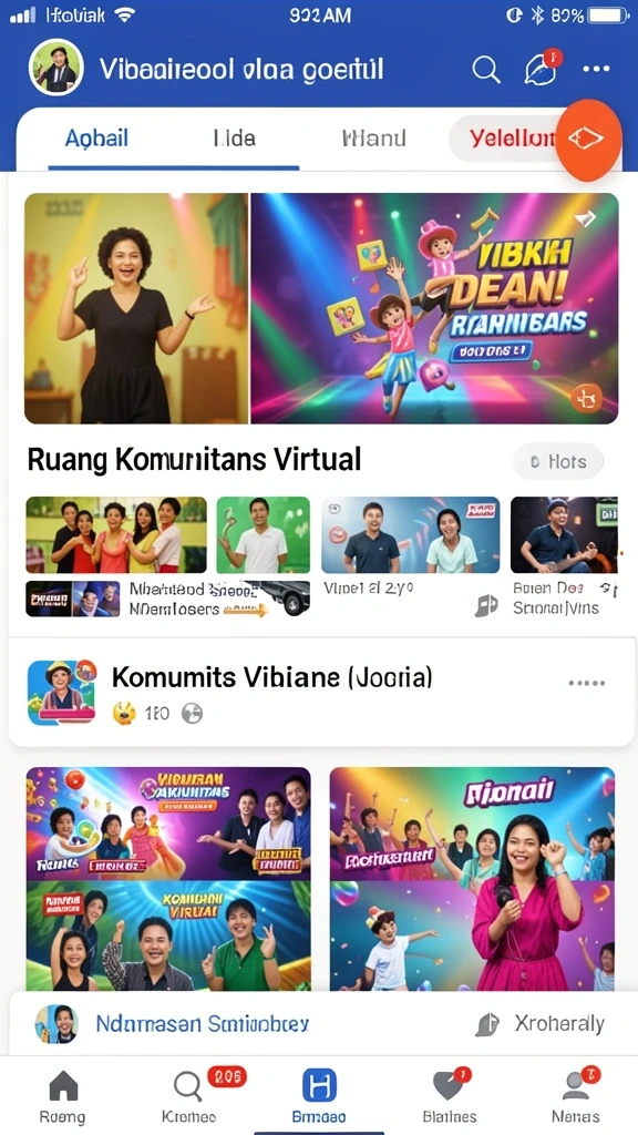 Berbagai karakter dengan kemampuan unik.