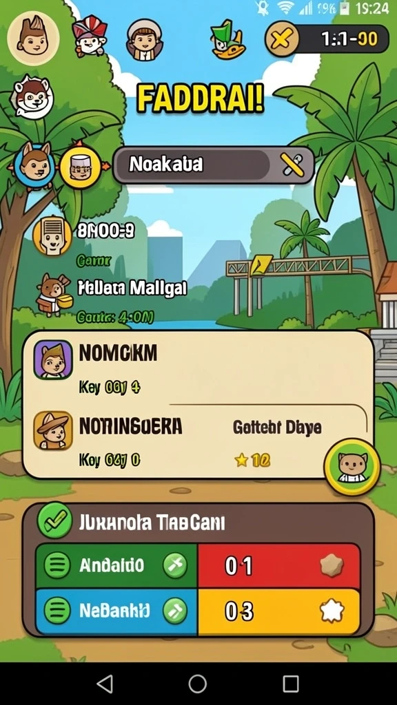 Antarmuka pengguna yang intuitif dan menarik.