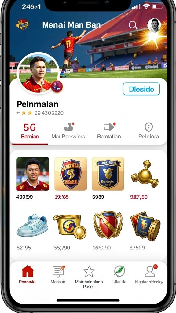 Screenshot menunjukkan interaksi pemain dalam mode multiplayer.