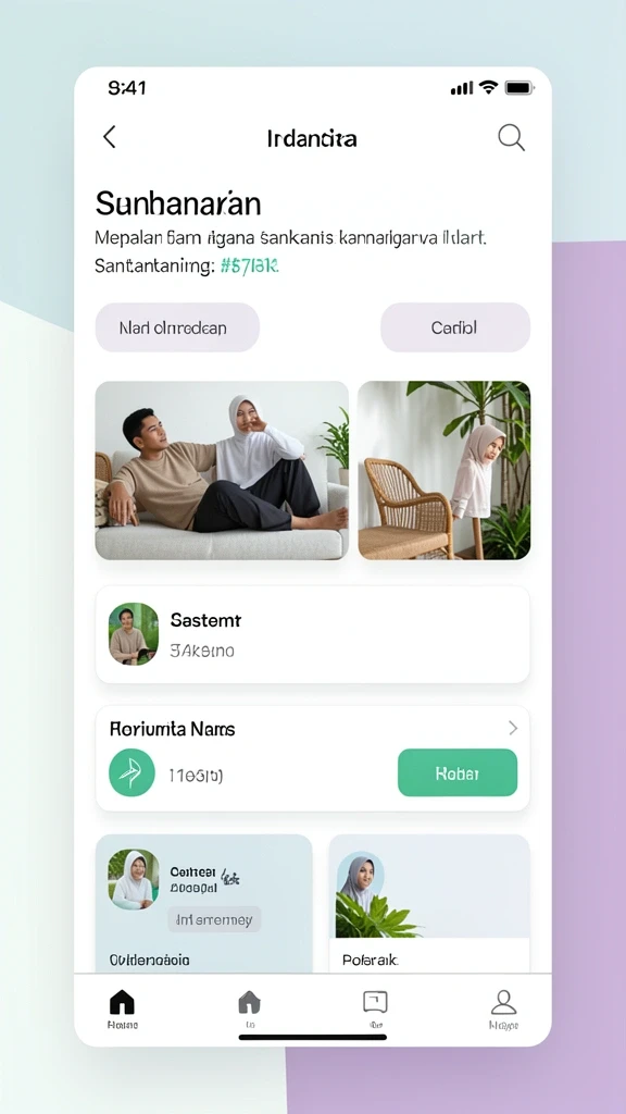 Tampilan antarmuka yang sederhana dan mudah dinavigasi.