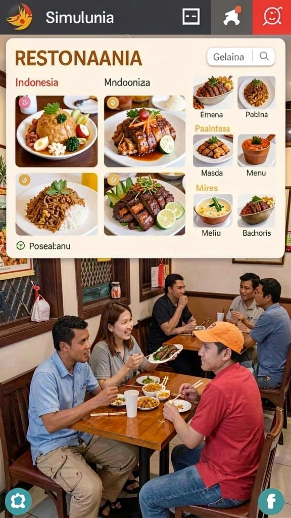 Tampilan antarmuka yang menarik dan mudah dinavigasi.