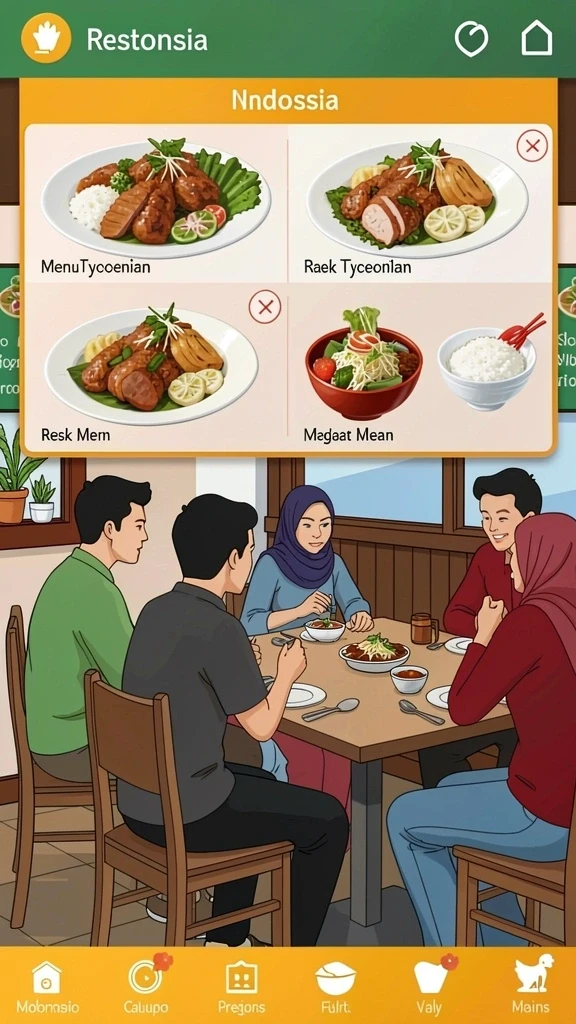Tampilan antarmuka BRIOTOTO yang menarik dan mudah digunakan.