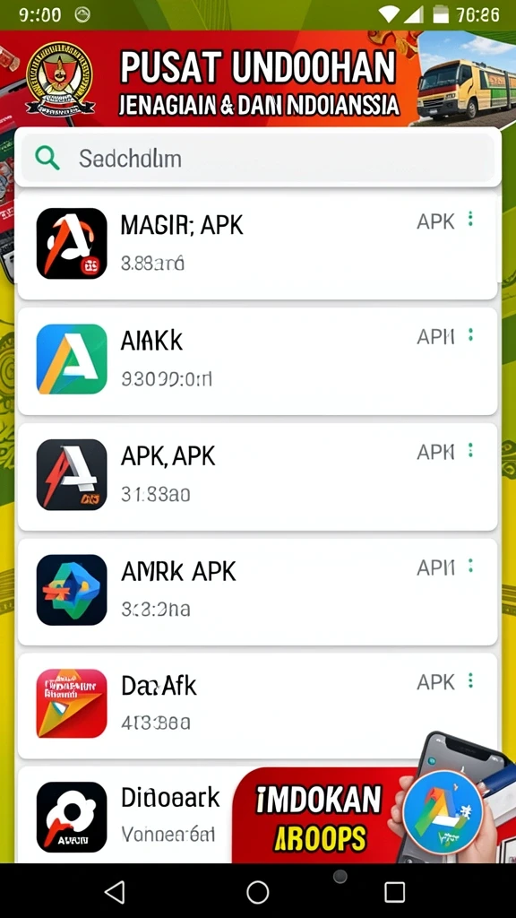 Tampilan antarmuka yang intuitif dan mudah dinavigasi.