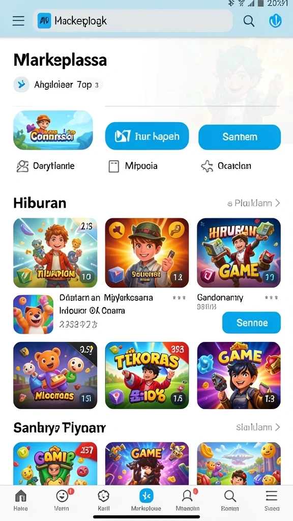 Tampilan antarmuka yang menarik dan intuitif.