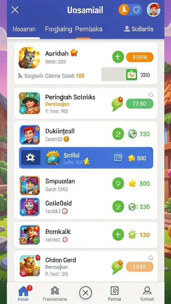 Sistem reward yang menarik dan menguntungkan.