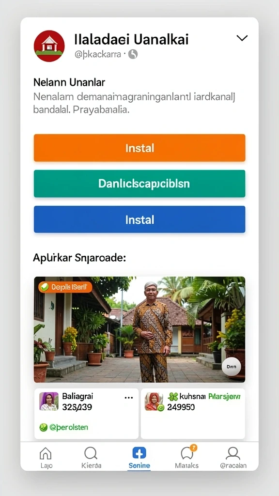 Antarmuka pengguna yang intuitif dan mudah digunakan.