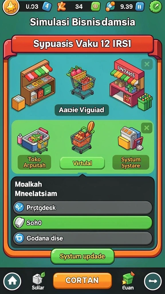 Tampilan utama GACORX yang menarik dan interaktif.