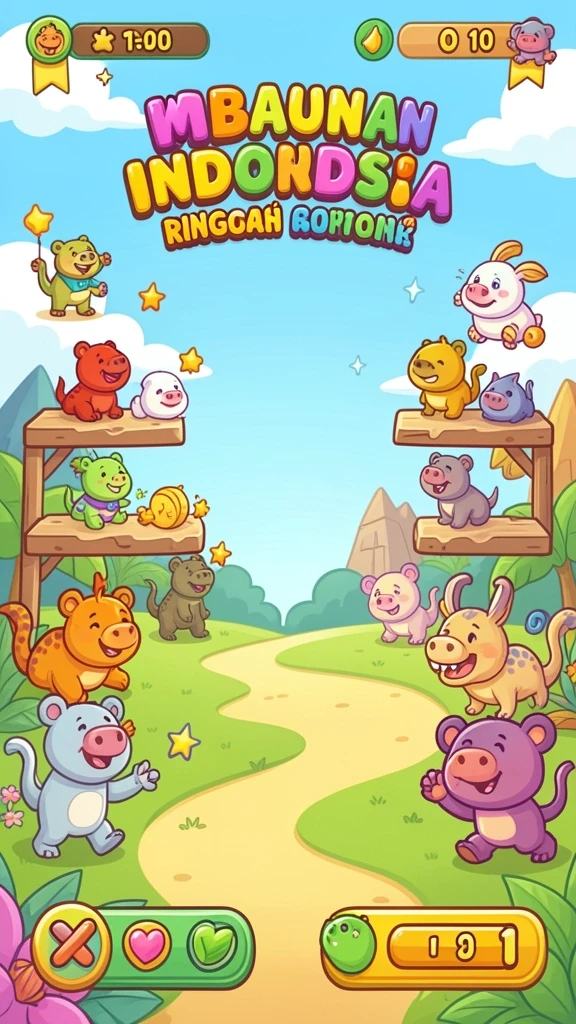 Tangkapan layar menunjukkan gameplay yang seru.