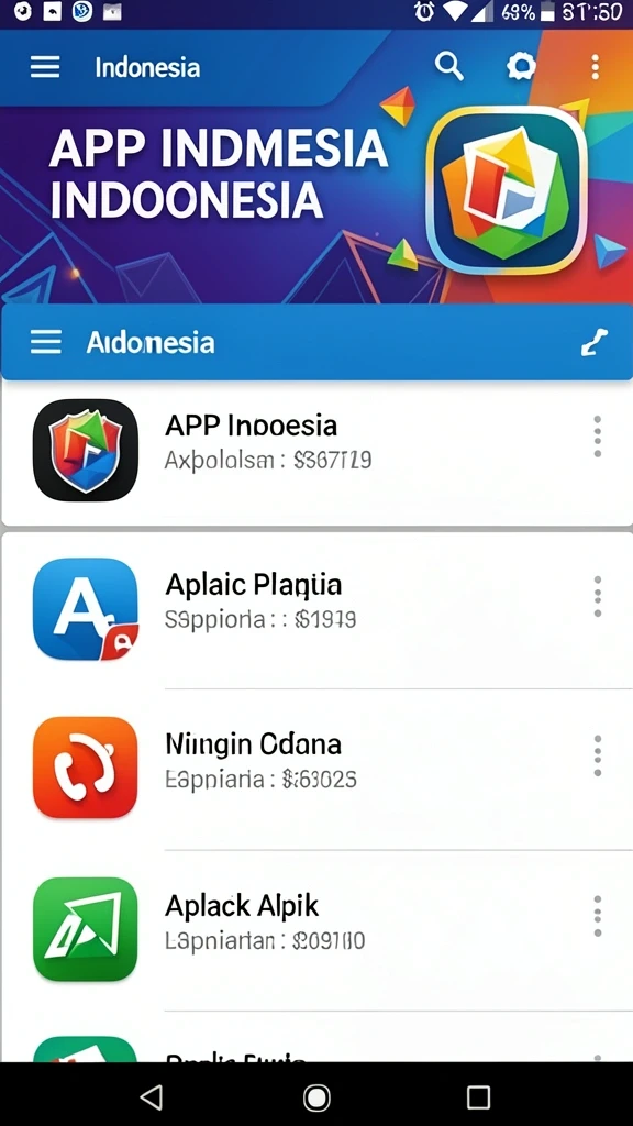 Tampilan antarmuka yang sederhana dan menarik.