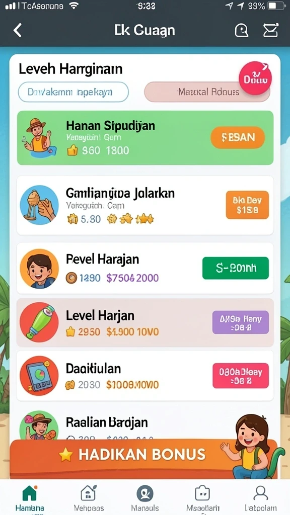 Tampilan antarmuka yang ramah pengguna dan intuitif.