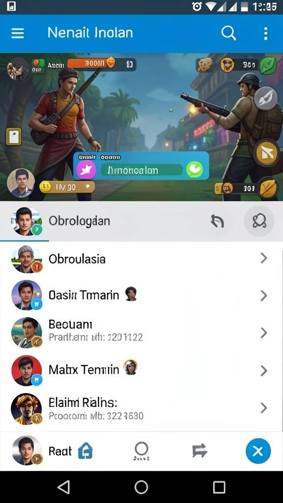 Tangkapan layar menunjukkan grafis menarik dari level pertama.