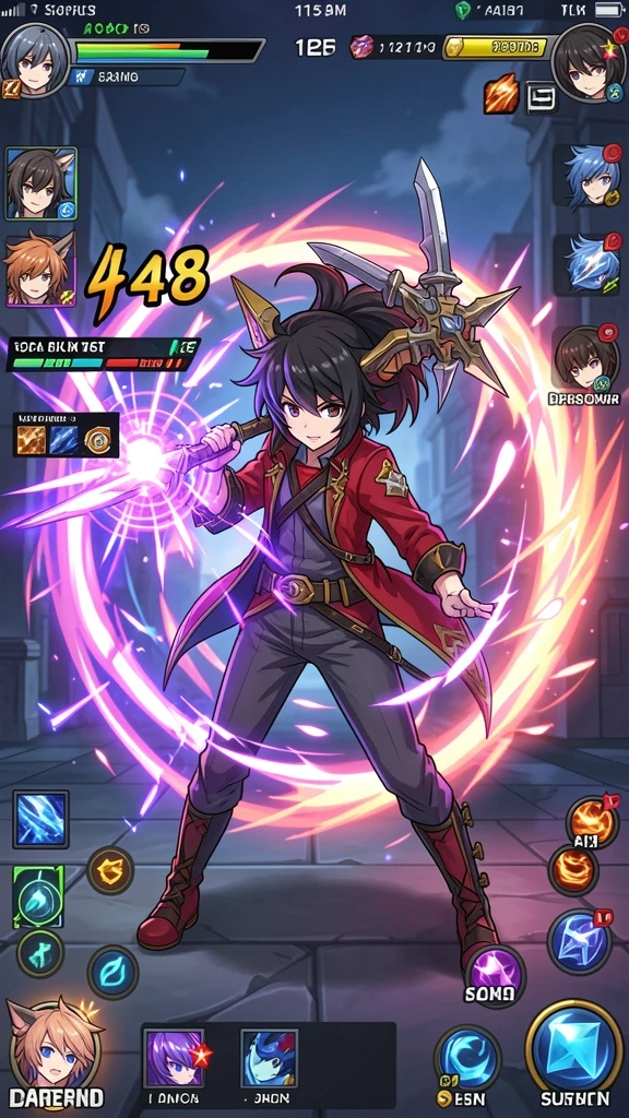 Gambar memperlihatkan fitur mode permainan yang seru.