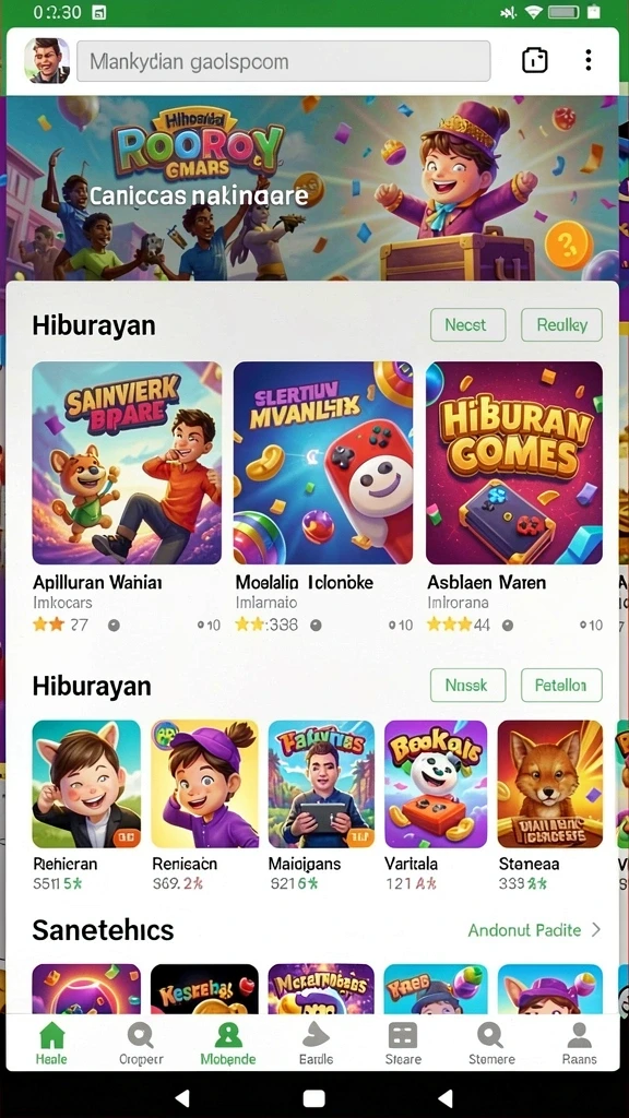 Karakter unik dengan desain yang menawan.