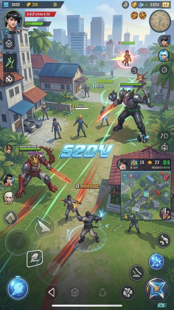Tangkapan layar menunjukkan fitur multiplayer yang menyenangkan.