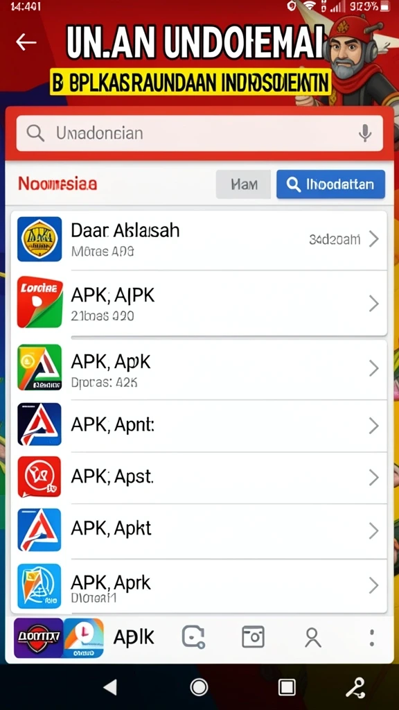 Beragam pilihan permainan menarik.
