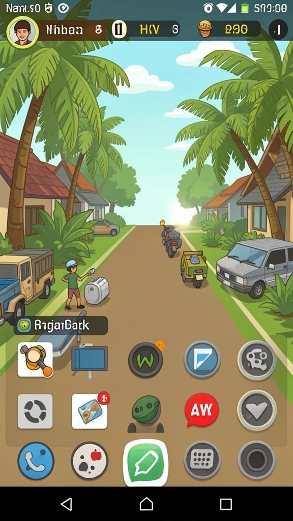 Tampilan antarmuka pengguna yang intuitif dan menarik.