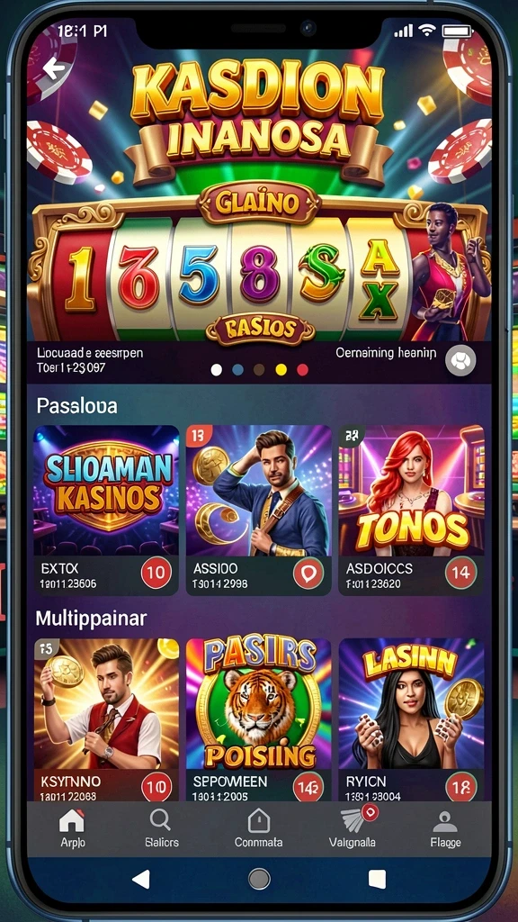 Tampilan awal game dengan karakter utama yang menawan.