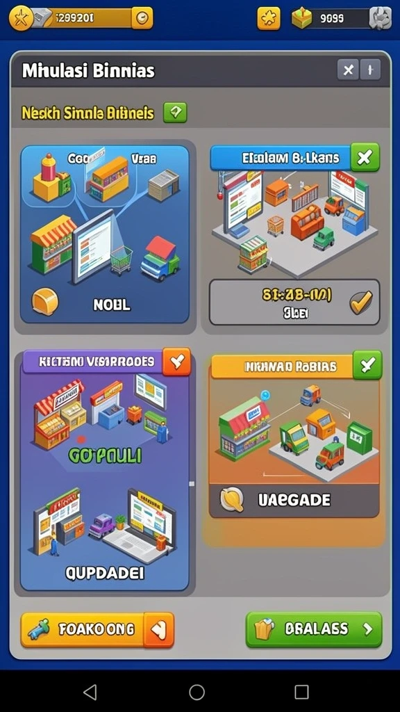 Screenshot menampilkan karakter utama RAJABOTAK dalam aksi.