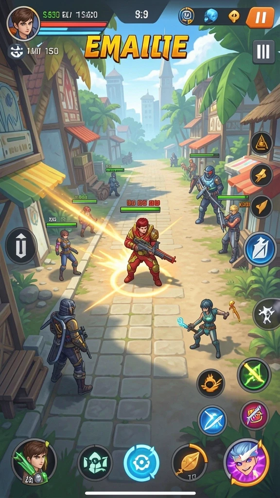 Momen seru saat menyelesaikan quest.