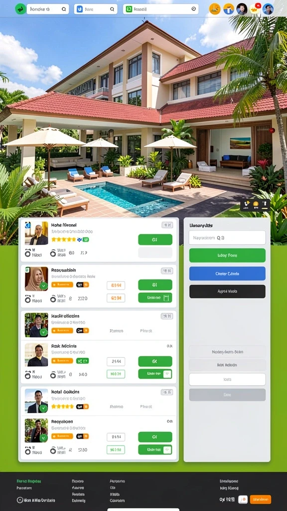 Tampilan awal yang menarik dan informatif.