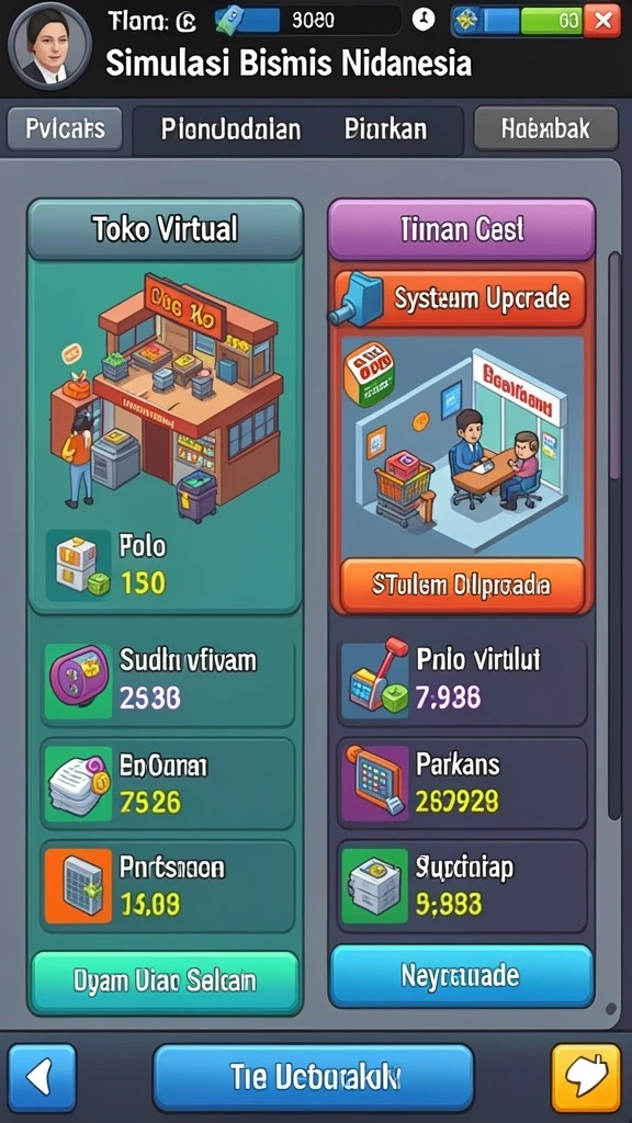 Tangkapan layar dari pertempuran seru di dalam game.