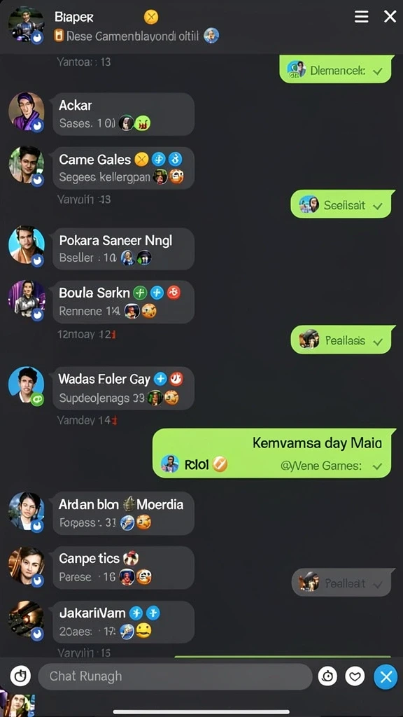 Karakter unik yang dapat diunlock.