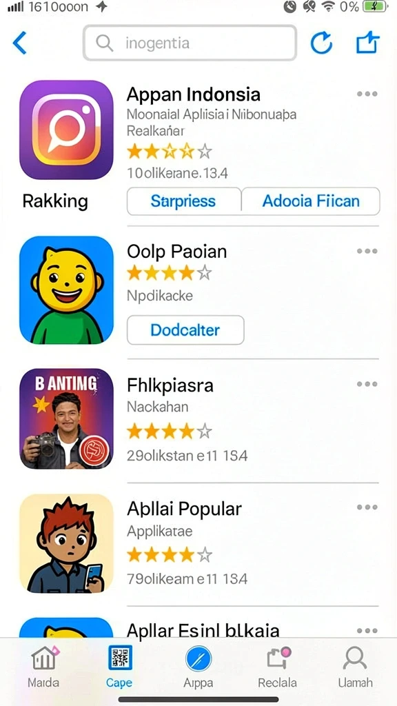 Beragam pilihan permainan yang seru dan menghibur.
