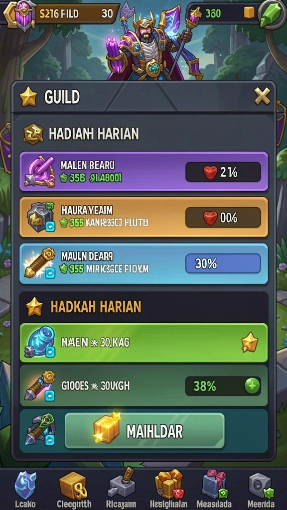 Tangkapan layar menampilkan fitur multiplayer yang seru dan interaktif.