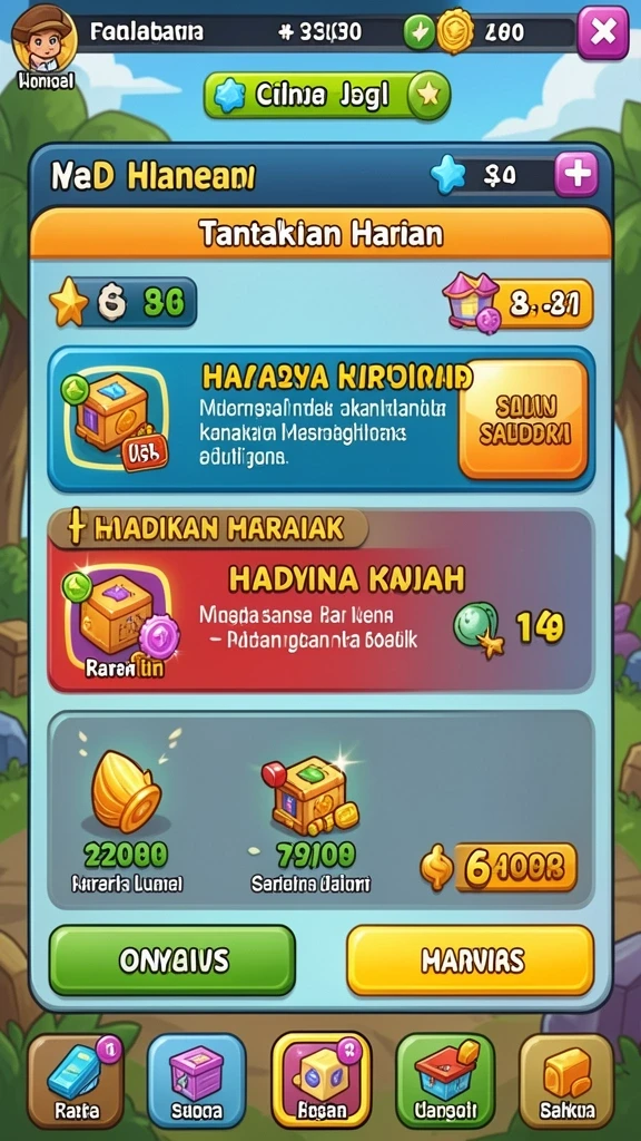 Tampilan antarmuka yang menarik dan mudah digunakan.
