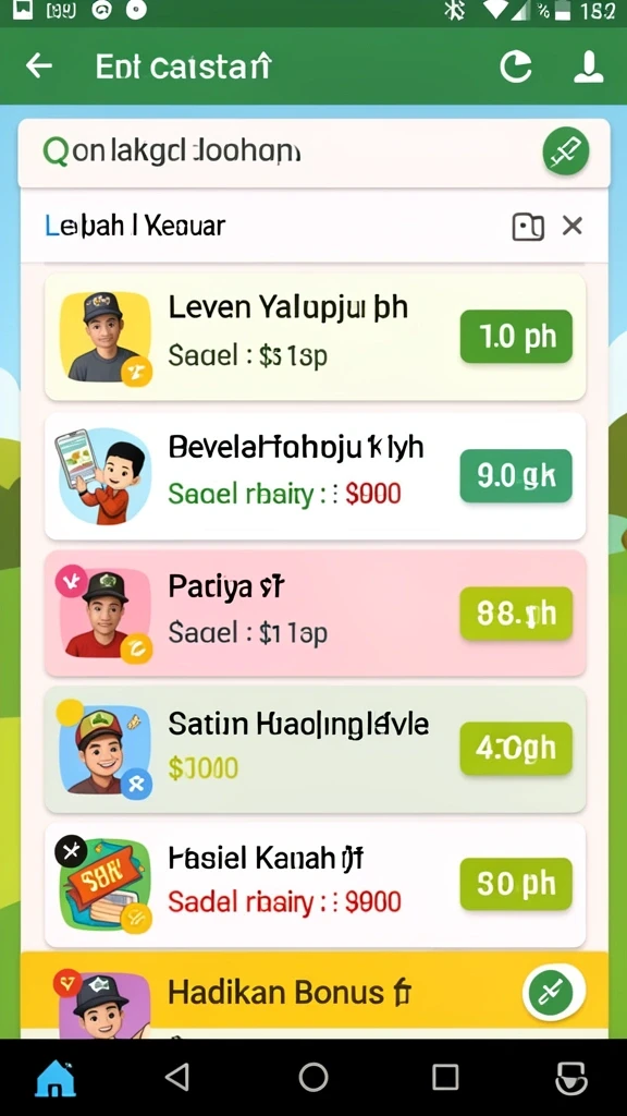 Fitur bonus harian yang menguntungkan bagi pemain.