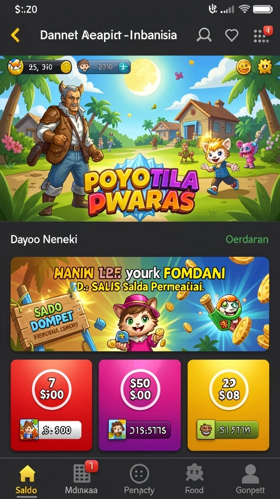 Tampilan antarmuka yang menarik dan mudah digunakan.